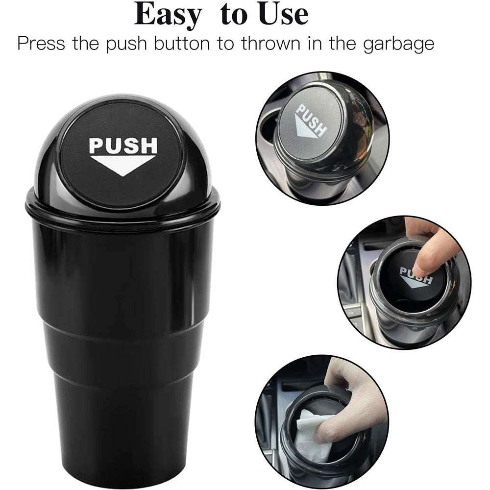 Cool Gift, Mini Car Trash Bin, Available in Different Colors