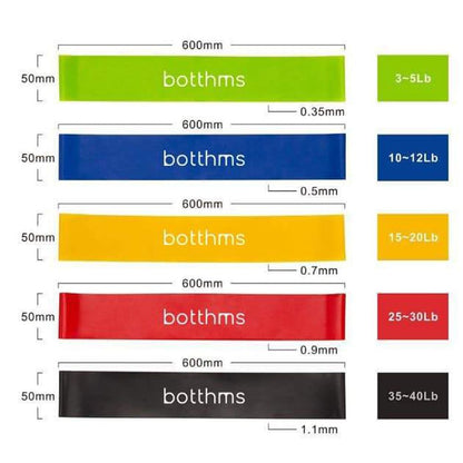 Hip Resistance Band Set Of 5