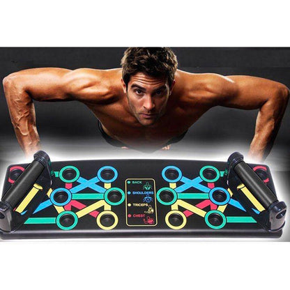 Cool Gift, Push-up Board, 14 in 1 Foldable Push Up Rack Board