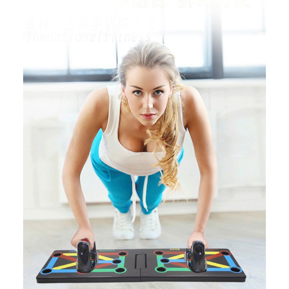Cool Gift, Push-up Board, 14 in 1 Foldable Push Up Rack Board