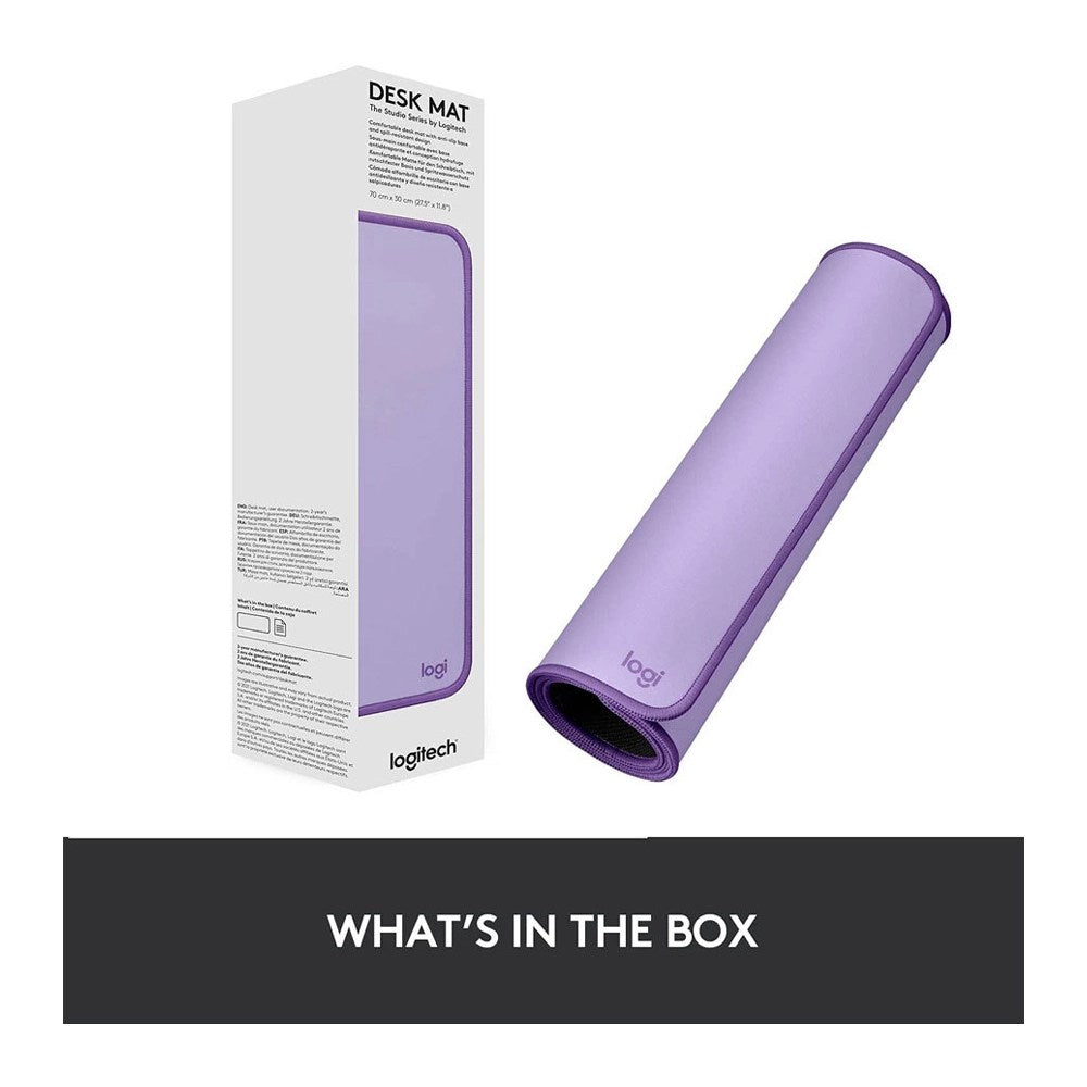 Logitech, Desk Mat Studio Series 70Cm*30Cm Lavender