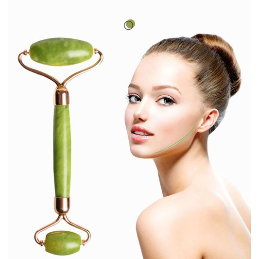 Cool Gift, Facial Massager, Stone Jade Massage Roller