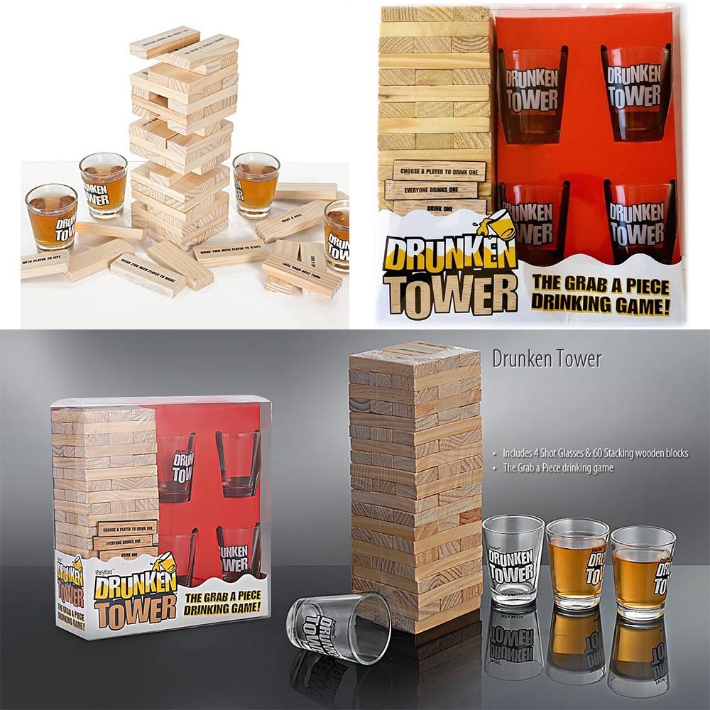 Cool Gift, Tower Drinking Game, The Greab a Piece