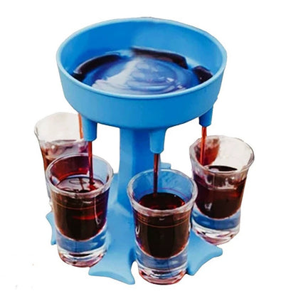 Cool Gift, 6 Shot Glass Dispenser and Holder