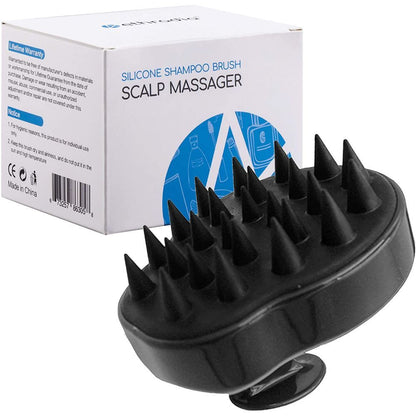 Cool Gift, Silicone Shampoo Brush Hair Scalp Massager Brush, Available in Different Colors