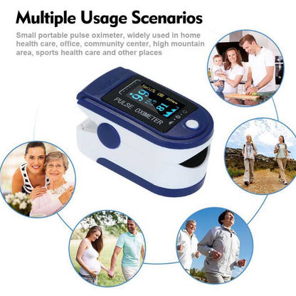 Schla, Fingertip Pulse Oximeter, Rotatable OLED Display