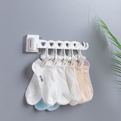 Cool Gift, Multi-Function Clothes Hanger Socks Clip, Available In Different Colors