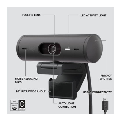 Logitech, Webcam Brio 501