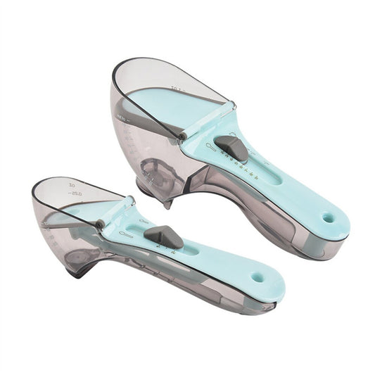 Cool Gift, Adjustable Measuring Cups And Spoons Set (2 Pieces)