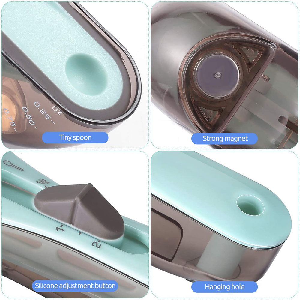 Cool Gift, Adjustable Measuring Cups And Spoons Set (2 Pieces)