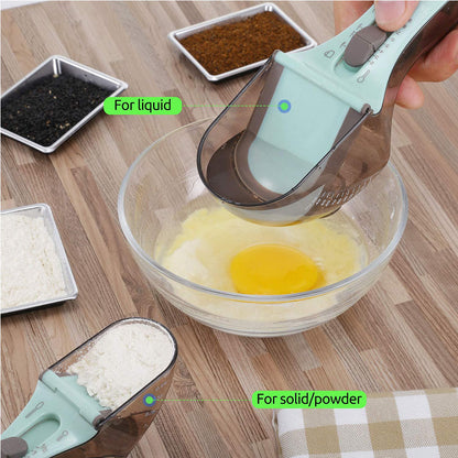 Cool Gift, Adjustable Measuring Cups And Spoons Set (2 Pieces)