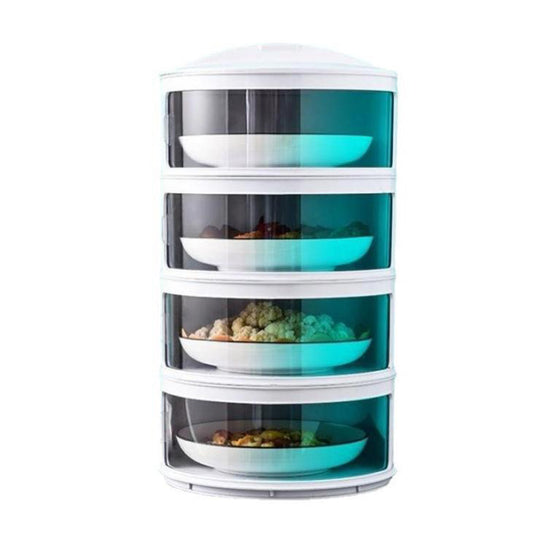 Cool Gift, Transparent Stable Stack-Able Food Insulation Covers Dust-Proof, Available in Different Sizes