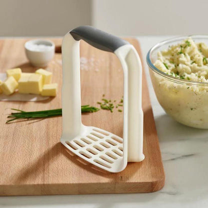 Cool Gift, Plastic Potato Masher Ergonomic With Non-Slip Grip