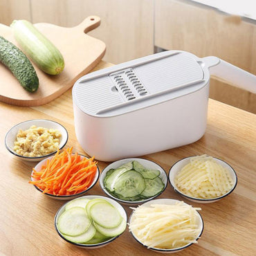 Cool Gift, Multi-functionalVegetable Cutter 6 Blades