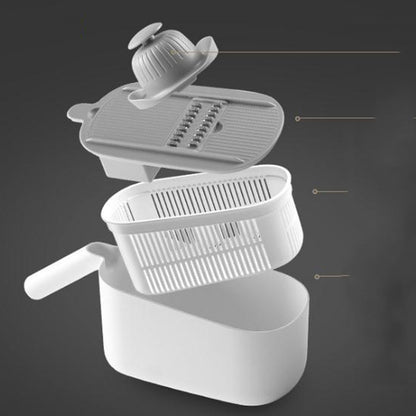 Cool Gift, Multi-functionalVegetable Cutter 6 Blades