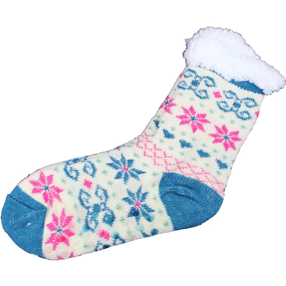 Cool Gift, Womens Slipper Socks Winter Warm Fleece, Available in Different Colors