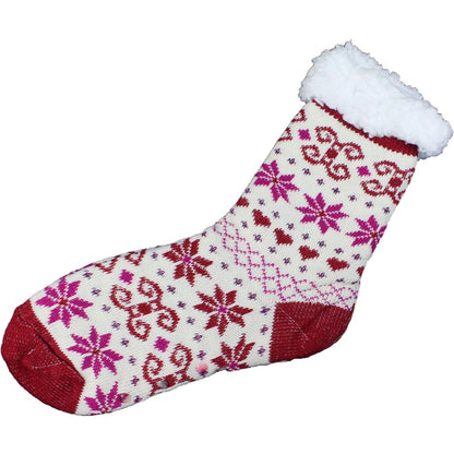 Cool Gift, Womens Slipper Socks Winter Warm Fleece, Available in Different Colors