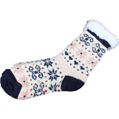 Cool Gift, Womens Slipper Socks Winter Warm Fleece, Available in Different Colors