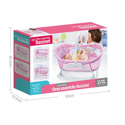 Cool Gift, Newborn Electric Musical Sleeping Peacefully Bassinet Swing, Available in Different Colors
