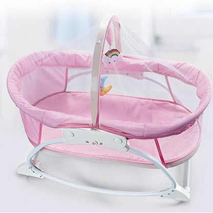 Cool Gift, Newborn Electric Musical Sleeping Peacefully Bassinet Swing, Available in Different Colors
