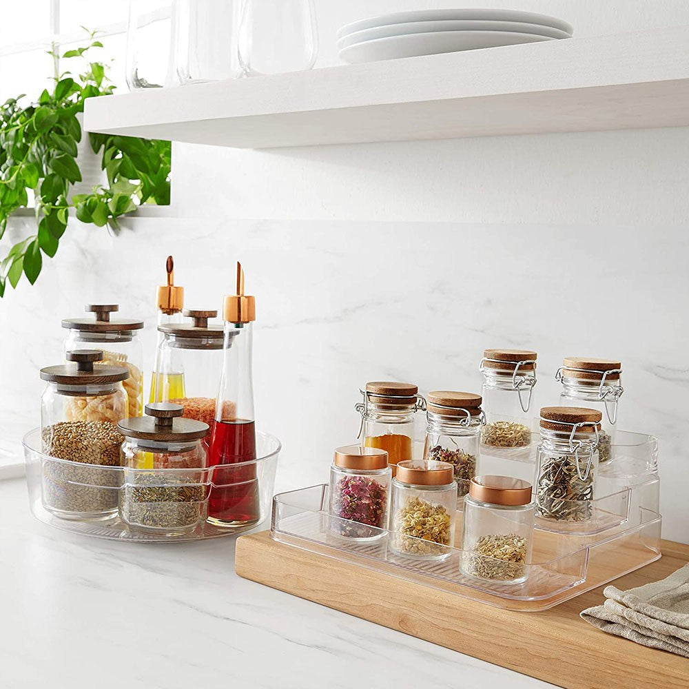 Cool Gift, Basics Plastic Kitchen Turntable Tray
