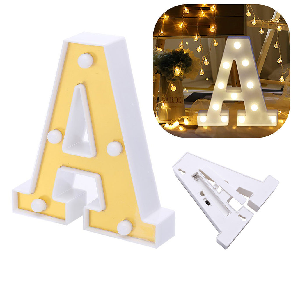 Cool Gift, Alphabet Led Letter Lights, Available in Different Models