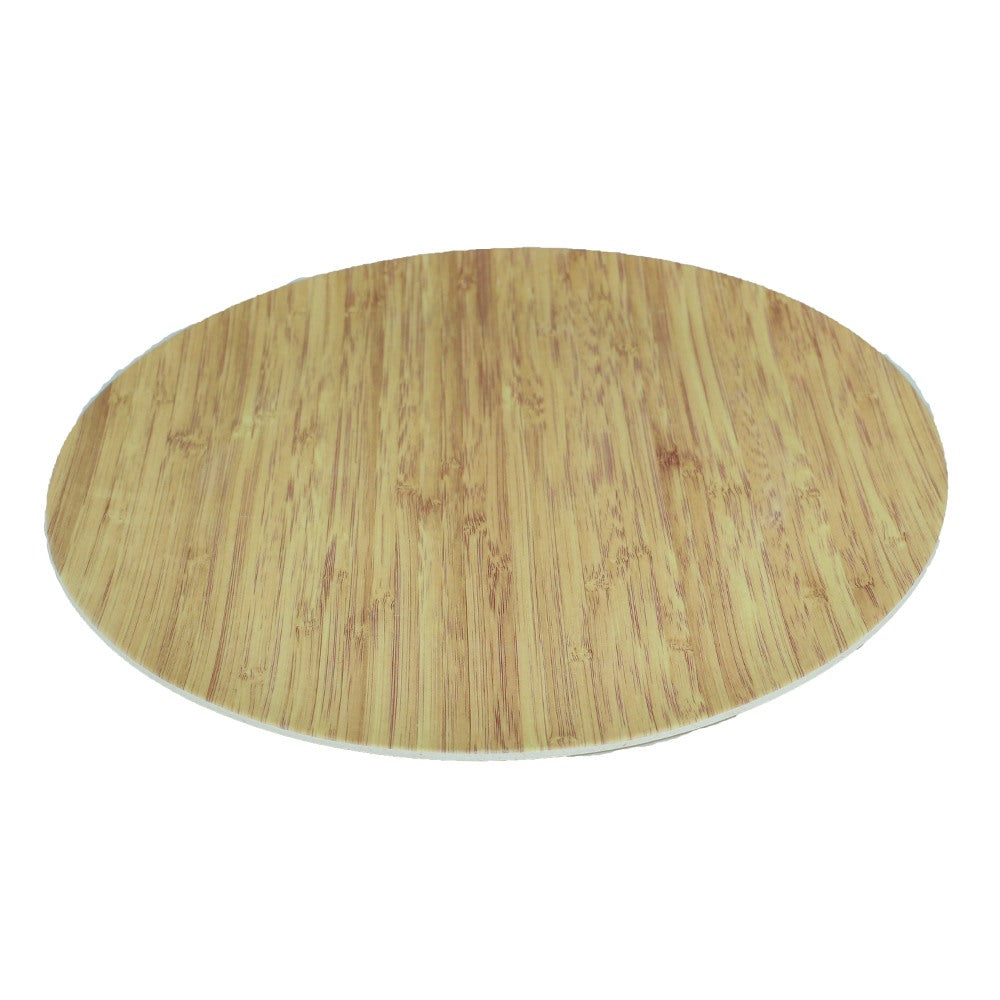 Cool Gift, 25cm Plate Wooden Melamine Dinnerware