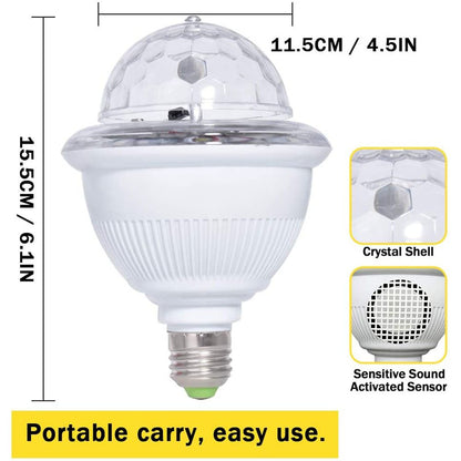 Cool Gift, Disco Ball Light Bluetooth With Remote Control