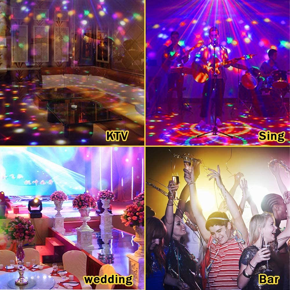 Cool Gift, Disco Ball Light Bluetooth With Remote Control
