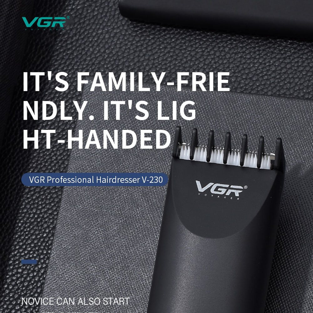 VGR, V-230, Professional Hair Clipper, Available in Different Colors