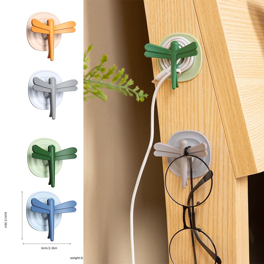 Cool Gift, Suction Dragonfly Hook 4 Pcs Set