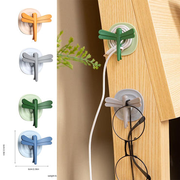 Cool Gift, Suction Dragonfly Hook 4 Pcs Set