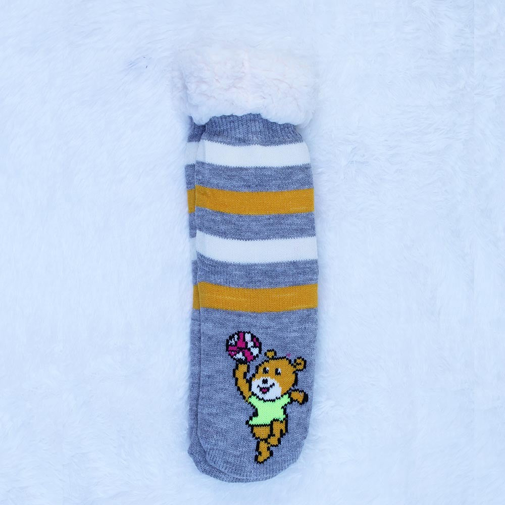 Cool Gift, Kids Sherpa Winter Fleece Lining Socks, Available in Different Models