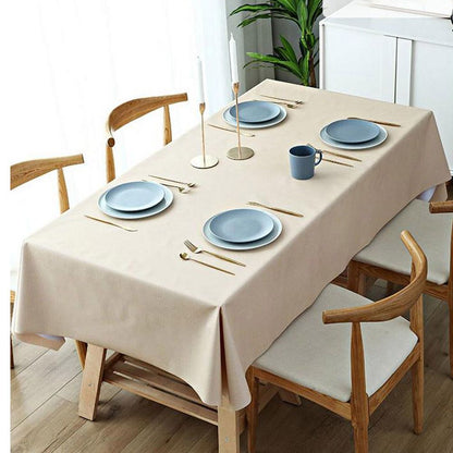 Sanitary, Peva Rectangle Table Cloth Pvc-Free, Available in Different Colors