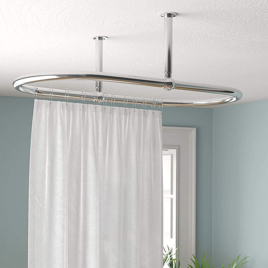 Stainless Steel Curtain Rings for Bathroom