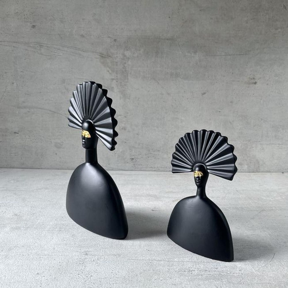 Cool Gift, Amunet And Anat Sculptures (Set Of 2)