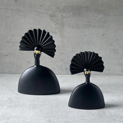 Cool Gift, Amunet And Anat Sculptures (Set Of 2)