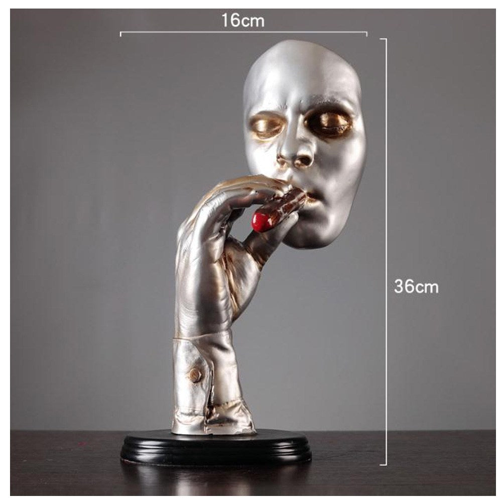 Cool Gift, Abstract Sculptures Smoking Cigar