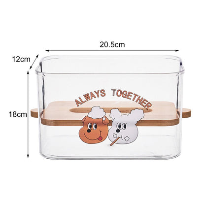 Cool Gift, Pattern Transparent Tissue Box