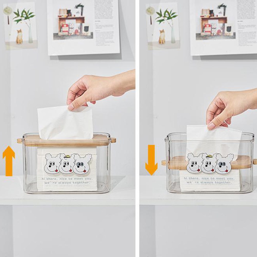 Cool Gift, Pattern Transparent Tissue Box