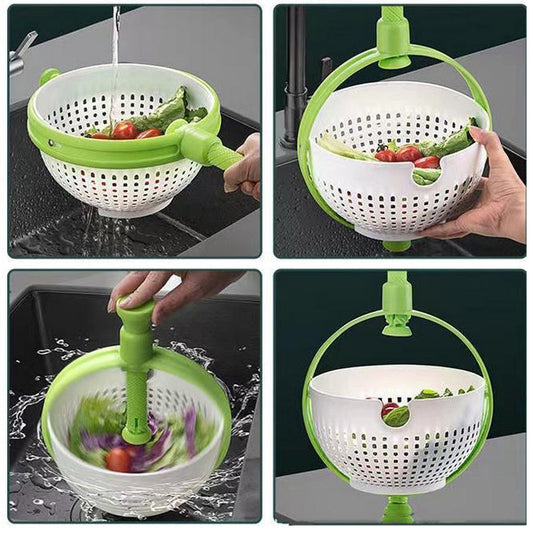 Cool Gift, Easy-To-Use Salad Spinner