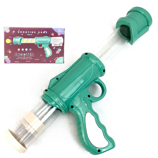 Cool Gift, Blaster-automatic 971-5 Air powered gun, shoots soft balls