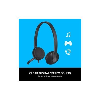 Logitech, Headset Wired H340 Usb