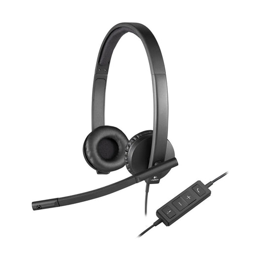 Logitech, Stereo Headset H570E Uc Version Stereo,?Usb-A