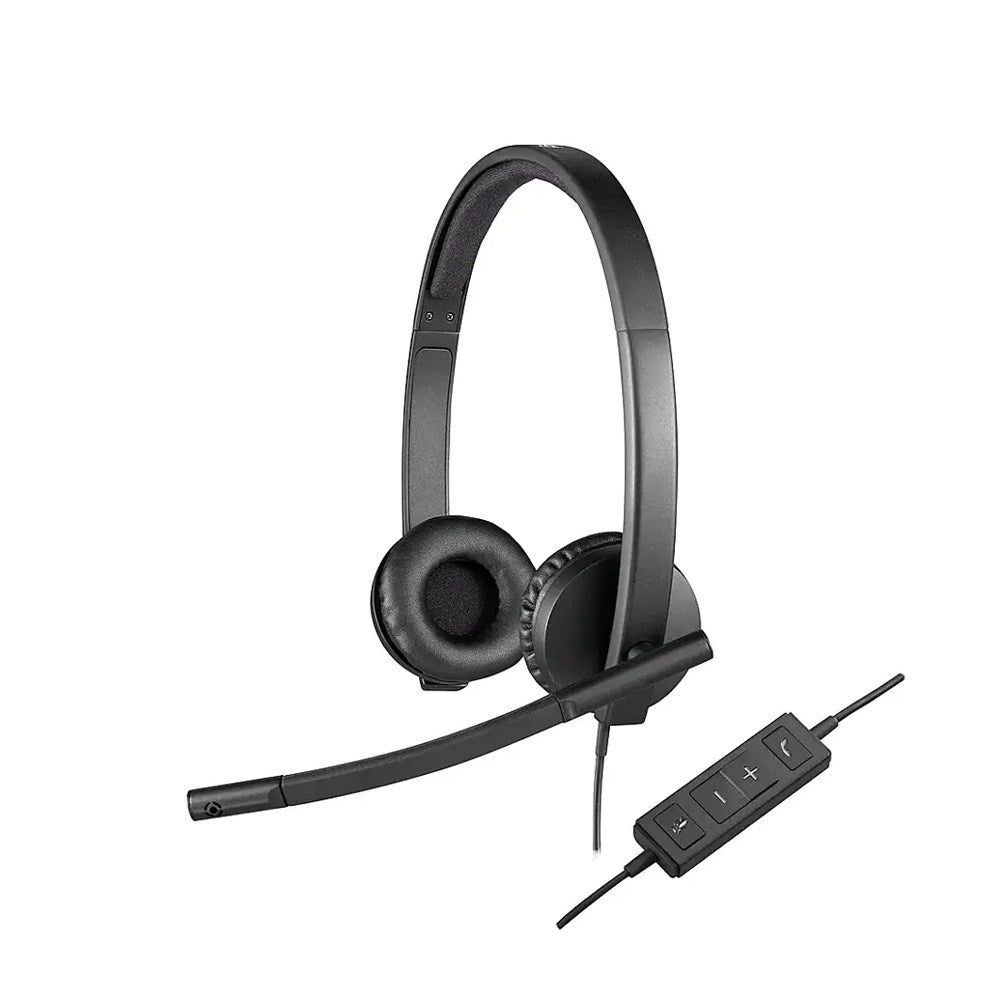 Logitech, Headset Stereo H570E Usb-C - Black