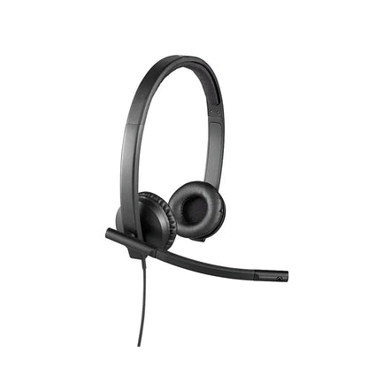 Logitech, Headset Stereo H570E Usb-C - Black