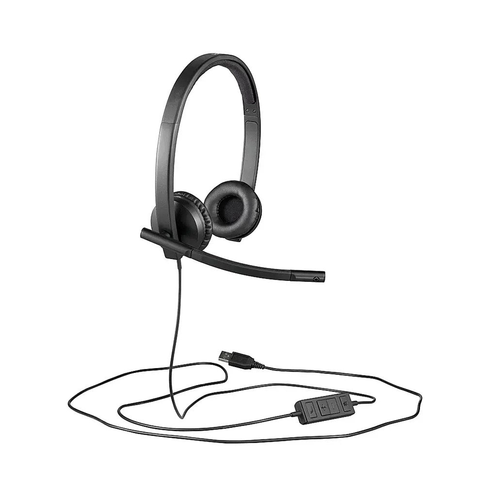 Logitech, Headset Stereo H570E Usb-C - Black