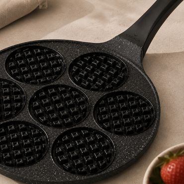 Karaca Romance Biogranit Waffle Pan 26 cm, 153.03.07.9816