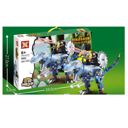 Cool Gift, Creator Dinosaur Blocks Toys 362 Pcs