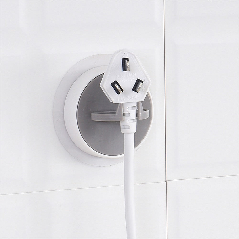 J&S Home, TraceLess Wall-mounted Plug Holder, JS185008